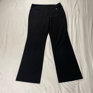 Anne Klein Black Flared Dress Pants Size 10